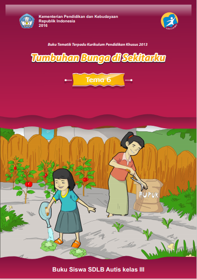 Buku Tumbuhan Bunga di Sekitarku