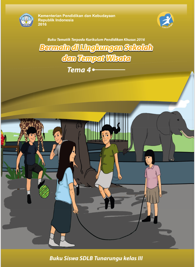 Buku Bermain di Lingkungan Sekolah dan Tempat Wisata