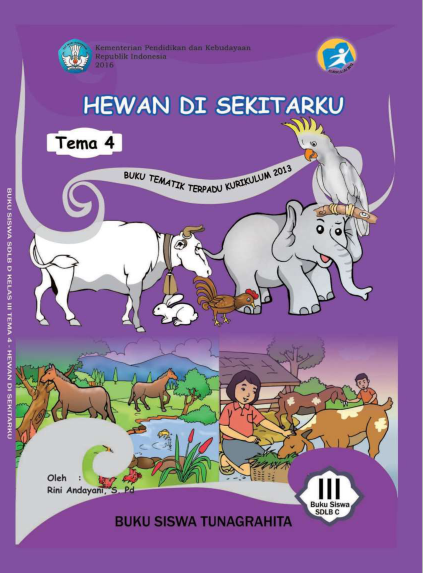 Buku Hewan di Sekitarku