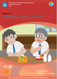 Buku pentingnya menjaga makanan
