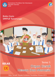 Buku Organ Gerak Hewan Dan Manusia