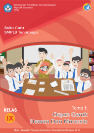 Buku Organ Gerak Hewan Dan Manusia